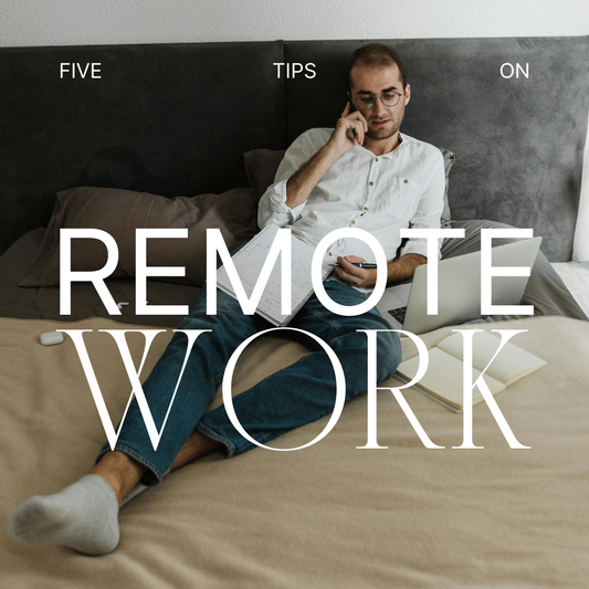 5 tips för att arbeta hemma